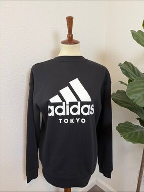 NWT adidas Black Sweatshirt - TOKYO Graphic